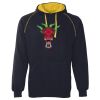 JB's  CONTRAST FLEECY HOODIE Thumbnail