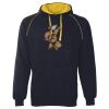 JB's  CONTRAST FLEECY HOODIE Thumbnail