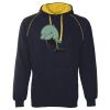 JB's  CONTRAST FLEECY HOODIE Thumbnail