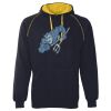 JB's  CONTRAST FLEECY HOODIE Thumbnail