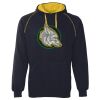 JB's  CONTRAST FLEECY HOODIE Thumbnail