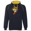 JB's  CONTRAST FLEECY HOODIE Thumbnail