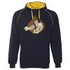 JB's  CONTRAST FLEECY HOODIE Thumbnail