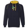 JB's  CONTRAST FLEECY HOODIE Thumbnail