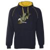 JB's  CONTRAST FLEECY HOODIE Thumbnail