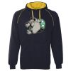 JB's  CONTRAST FLEECY HOODIE Thumbnail