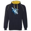 JB's  CONTRAST FLEECY HOODIE Thumbnail