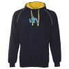 JB's  CONTRAST FLEECY HOODIE Thumbnail