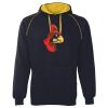JB's  CONTRAST FLEECY HOODIE Thumbnail