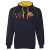 JB's  CONTRAST FLEECY HOODIE Thumbnail