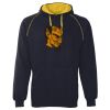 JB's  CONTRAST FLEECY HOODIE Thumbnail