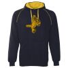 JB's  CONTRAST FLEECY HOODIE Thumbnail