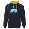 JB's  CONTRAST FLEECY HOODIE Thumbnail