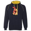 JB's  CONTRAST FLEECY HOODIE Thumbnail