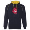 JB's  CONTRAST FLEECY HOODIE Thumbnail