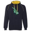 JB's  CONTRAST FLEECY HOODIE Thumbnail