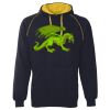 JB's  CONTRAST FLEECY HOODIE Thumbnail