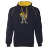 JB's  CONTRAST FLEECY HOODIE Thumbnail