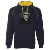 JB's  CONTRAST FLEECY HOODIE Thumbnail