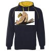 JB's  CONTRAST FLEECY HOODIE Thumbnail