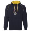 JB's  CONTRAST FLEECY HOODIE Thumbnail