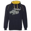 JB's  CONTRAST FLEECY HOODIE Thumbnail