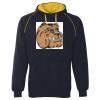 JB's  CONTRAST FLEECY HOODIE Thumbnail