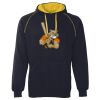 JB's  CONTRAST FLEECY HOODIE Thumbnail