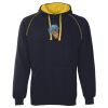 JB's  CONTRAST FLEECY HOODIE Thumbnail