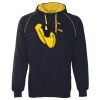 JB's  CONTRAST FLEECY HOODIE Thumbnail