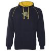 JB's  CONTRAST FLEECY HOODIE Thumbnail