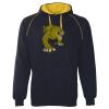 JB's  CONTRAST FLEECY HOODIE Thumbnail