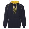 JB's  CONTRAST FLEECY HOODIE Thumbnail