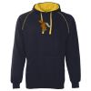 JB's  CONTRAST FLEECY HOODIE Thumbnail