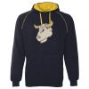JB's  CONTRAST FLEECY HOODIE Thumbnail