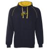 JB's  CONTRAST FLEECY HOODIE Thumbnail