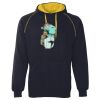 JB's  CONTRAST FLEECY HOODIE Thumbnail