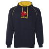 JB's  CONTRAST FLEECY HOODIE Thumbnail