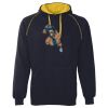 JB's  CONTRAST FLEECY HOODIE Thumbnail