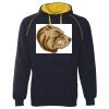 JB's  CONTRAST FLEECY HOODIE Thumbnail