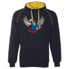 JB's  CONTRAST FLEECY HOODIE Thumbnail