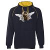 JB's  CONTRAST FLEECY HOODIE Thumbnail