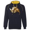 JB's  CONTRAST FLEECY HOODIE Thumbnail