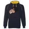 JB's  CONTRAST FLEECY HOODIE Thumbnail