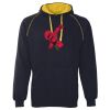 JB's  CONTRAST FLEECY HOODIE Thumbnail