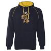 JB's  CONTRAST FLEECY HOODIE Thumbnail