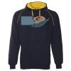 JB's  CONTRAST FLEECY HOODIE Thumbnail