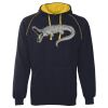 JB's  CONTRAST FLEECY HOODIE Thumbnail
