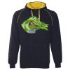 JB's  CONTRAST FLEECY HOODIE Thumbnail
