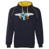JB's  CONTRAST FLEECY HOODIE Thumbnail